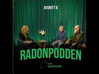 YouTube Thumbnail: Radonpodden avsnitt 8 - Hur farligt är radon, egentligen? Forskare svarar